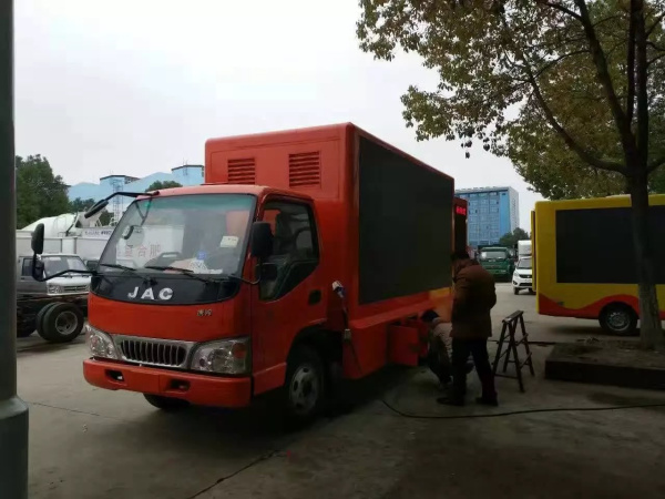 江淮康鈴廣告車（藍牌）