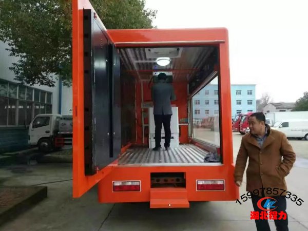 國五江淮康鈴廣告宣傳車（藍牌）
