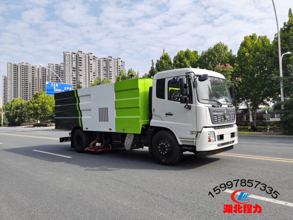 國六排放東風(fēng)天錦吸塵車10方