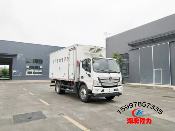 國(guó)六福田歐馬可醫(yī)療廢物轉(zhuǎn)運(yùn)車黃牌